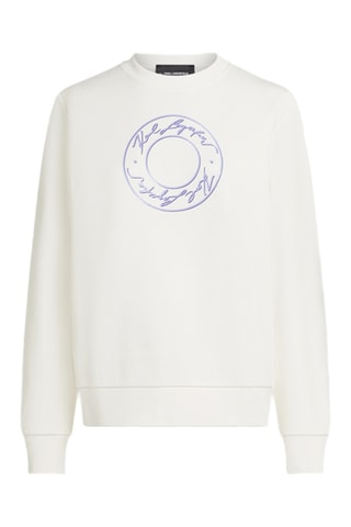 Sweat en coton biologique - Blanc