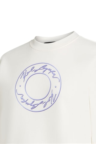 Sweat en coton biologique - Blanc