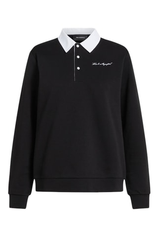 Sweat en coton biologique - Noir