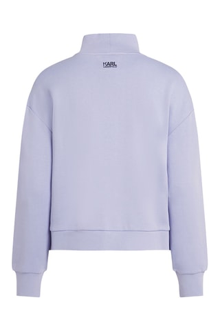 Sweat en coton biologique - Violet