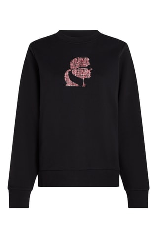 Sweat en coton biologique - Noir