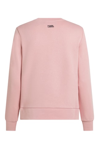 Sweat en coton biologique - Rose