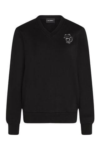 Sweat en coton biologique - Noir
