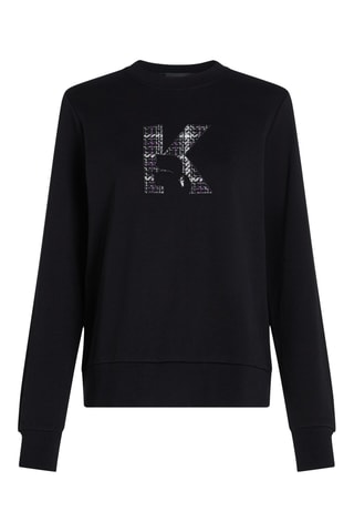 Sweat en coton biologique - Noir