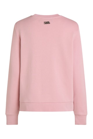 Sweat en coton biologique - Rose