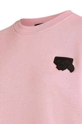 Sweat en coton biologique - Rose
