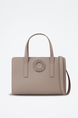 Sac à main en cuir - Gris