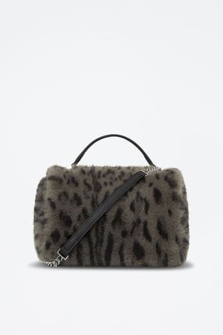 Sac à main  - Taupe et noir