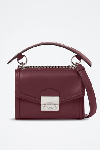 Sac à main en cuir - Bordeaux