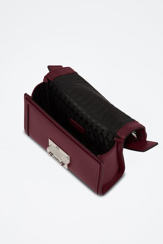 Sac à main en cuir - Bordeaux