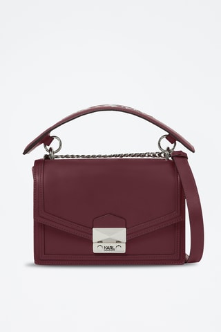 Sac à main en cuir - Bordeaux