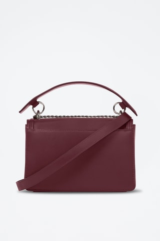 Sac à main en cuir - Bordeaux