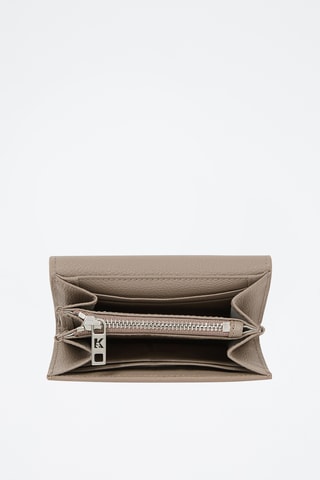 Compagnon en cuir - Gris clair