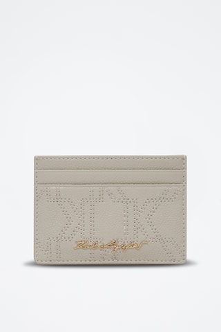 Compagnon en cuir - gris clair