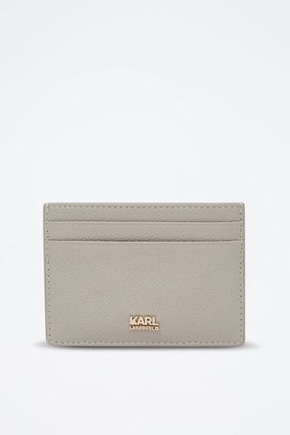 Compagnon en cuir - gris clair