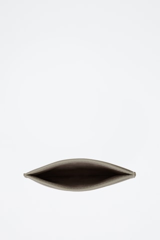 Compagnon en cuir - gris clair