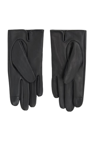 Gants en cuir de chèvre - Noir