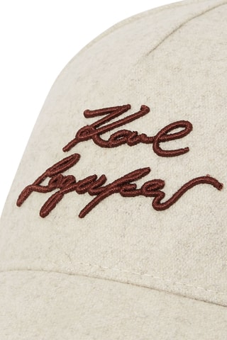 Casquette en laine - Beige