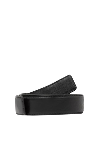 Ceinture en cuir - Noir