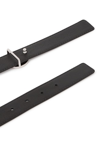 Ceinture en cuir - Noir