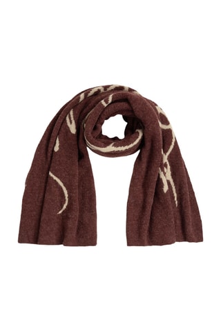 Echarpe - Marron foncé