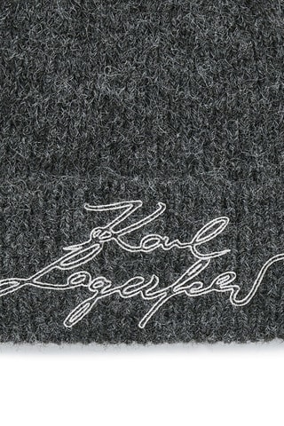 Bonnet - Gris foncé chiné