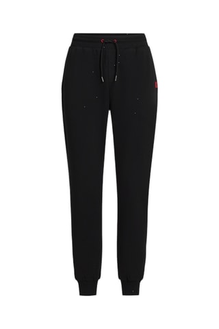 Jogging en coton biologique - Noir