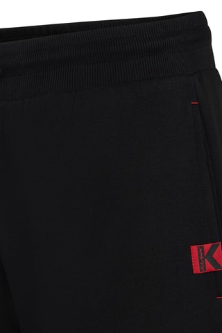 Jogging en coton biologique - Noir