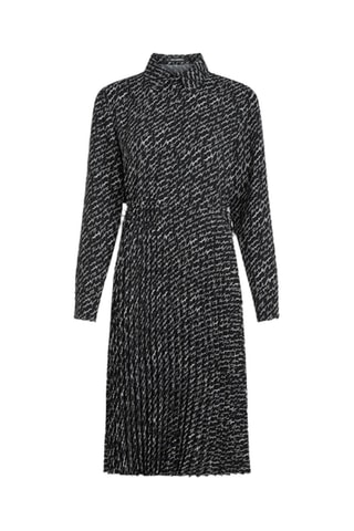 Robe plissée - Noir