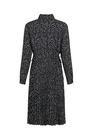 Robe plissée - Noir