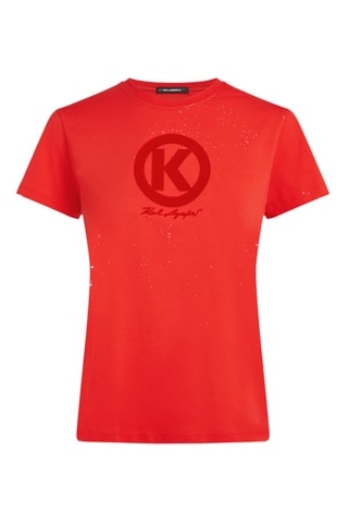 T-shirt en coton biologique - Rouge