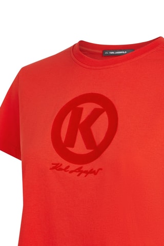 T-shirt en coton biologique - Rouge