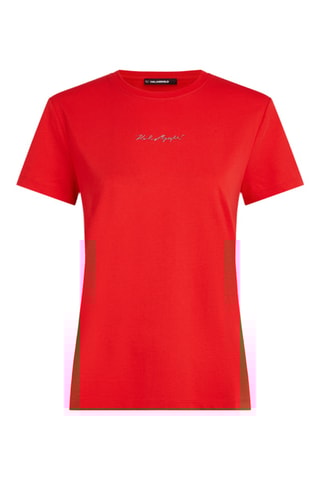 T-shirt en coton biologique - Rouge