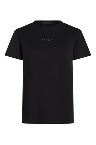 T-shirt en coton biologique - Noir