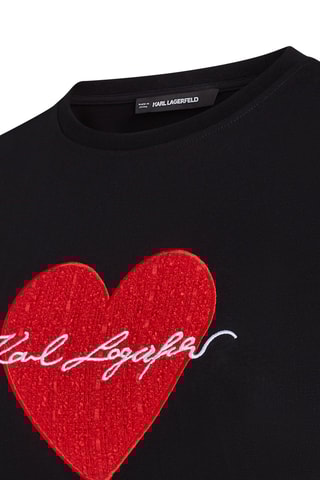 T-shirt en coton biologique - Noir