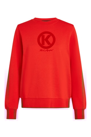 Sweat en coton biologique - Rouge