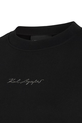 Sweat en coton biologique - Noir
