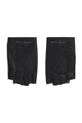 Mitaines en cuir de mouton - Noir