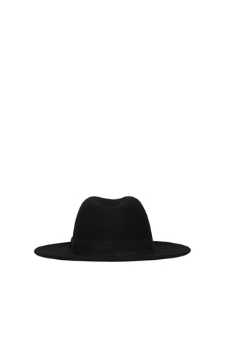 Fedora en laine - Noir