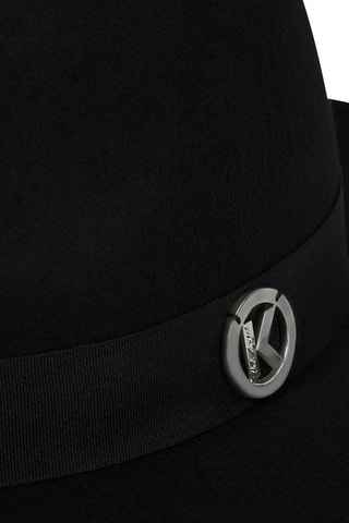 Fedora en laine - Noir