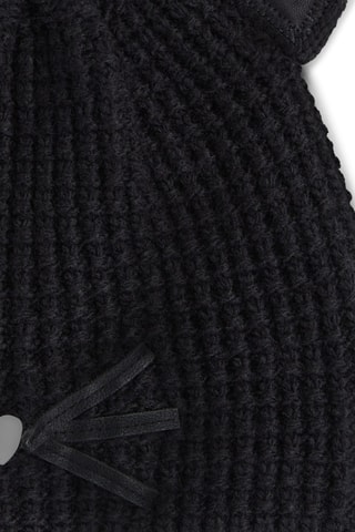 Bonnet à oreilles - Noir