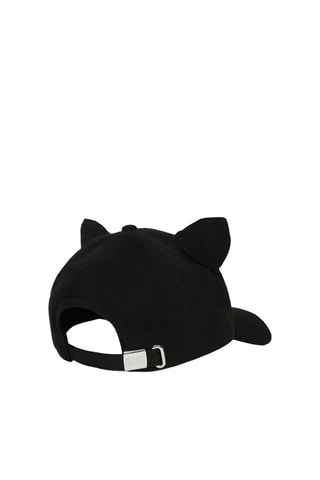 Casquette à oreilles - Noir