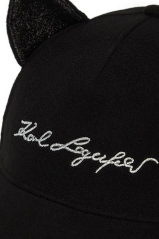 Casquette à oreilles - Noir