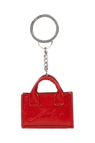 Porte-clés - Rouge et argenté