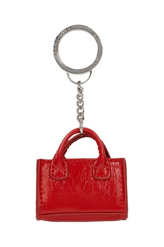 Porte-clés - Rouge et argenté