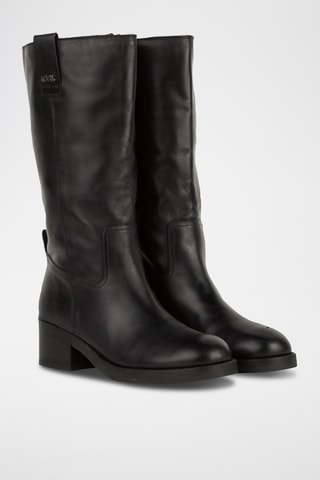 Bottes en cuir - Noir