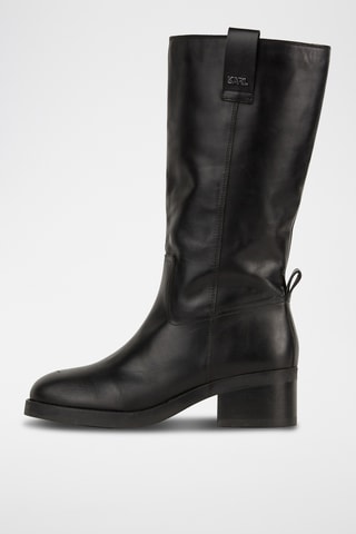 Bottes en cuir - Noir