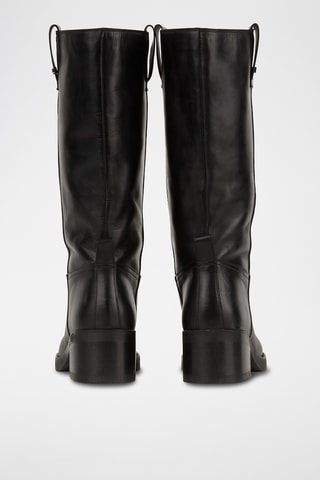 Bottes en cuir - Noir