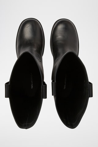 Bottes en cuir - Noir