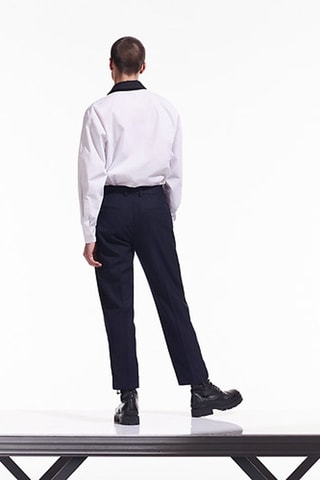 Pantalon droit - Bleu marine